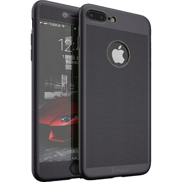 

Чехол-накладка Ipaky 360 Mesh PC Heat Dissipation cover case 3 in 1 iPhone 7 Plus Black