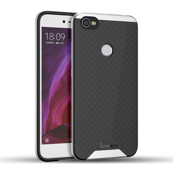 

Чехол-накладка Ipaky Bumblebee PC Frame with TPU Case Xiaomi Redmi Note 5A Prime Silver
