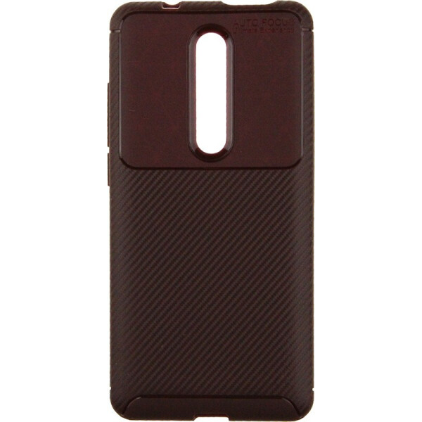 

Чехол-накладка Ipaky Carbon Fiber Series/Soft TPU Case для Xiaomi Mi 9T/Redmi K20 Brown