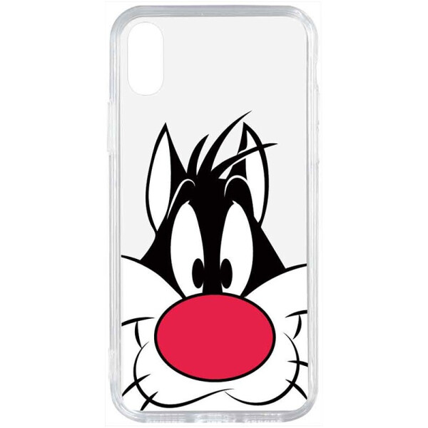 

Чехол-накладка TOTO Acrylic+Tpu Print Case Apple iPhone Xs Max #11 Cat Nose Transparent
