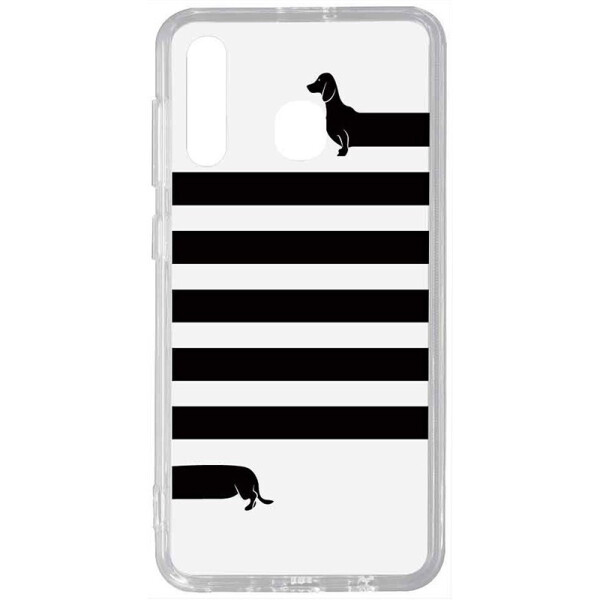 

Чехол-накладка TOTO Acrylic+Tpu Print Case Samsung Galaxy A20/A30 #25 Taksa Transparent