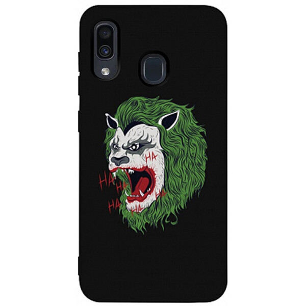

Чехол-накладка TOTO Matt Tpu 2mm Print Case Samsung Galaxy A20/A30 #12 Green Lion Black