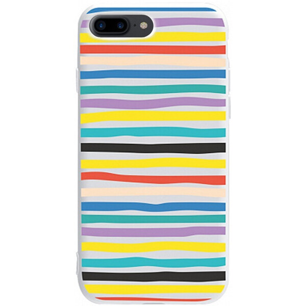 

Чехол-накладка TOTO Pure Tpu 2mm Print Case Apple iPhone 7 Plus/8 Plus #19 Stroke White