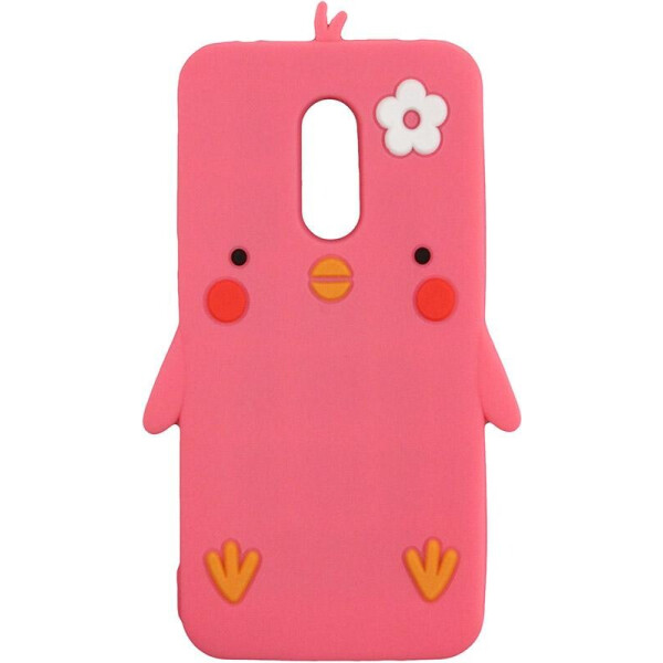 

Чехол-накладка TOTO Silicon Сartoon Network Chicken Case Xiaomi Redmi 5 Plus Fresh Pink