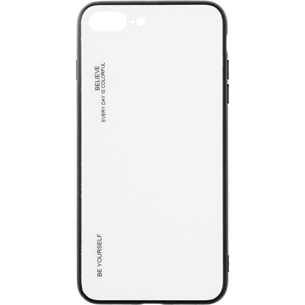 

Чехол-накладка TOTO Tempered Glass Phone Case Gradient для Apple iPhone 7 Plus/8 Plus White