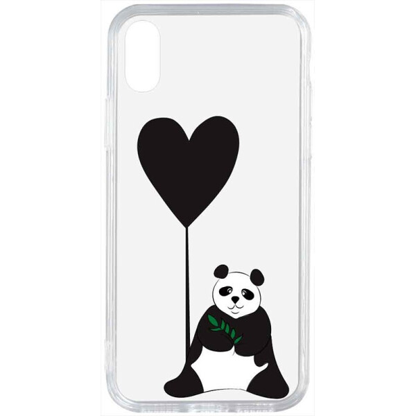 

Чехол-накладка TOTO Acrylic+Tpu Print Case Apple iPhone Xs Max #53 Panda B Transparent
