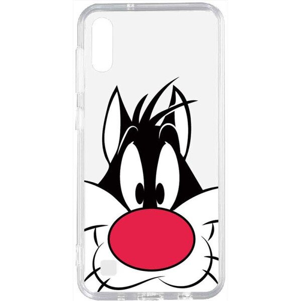 

Чехол-накладка TOTO Acrylic+Tpu Print Case Samsung Galaxy A10 #11 Cat Nose Transparent