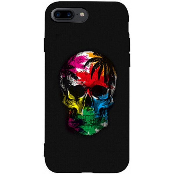 

Чехол-накладка TOTO Matt Tpu 2mm Print Case Apple iPhone 7 Plus/8 Plus #29 Skull Black