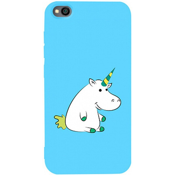 

Чехол-накладка TOTO Matt Tpu 2mm Print Case Xiaomi Redmi Go #1 Unicorn Circle Sky Blue