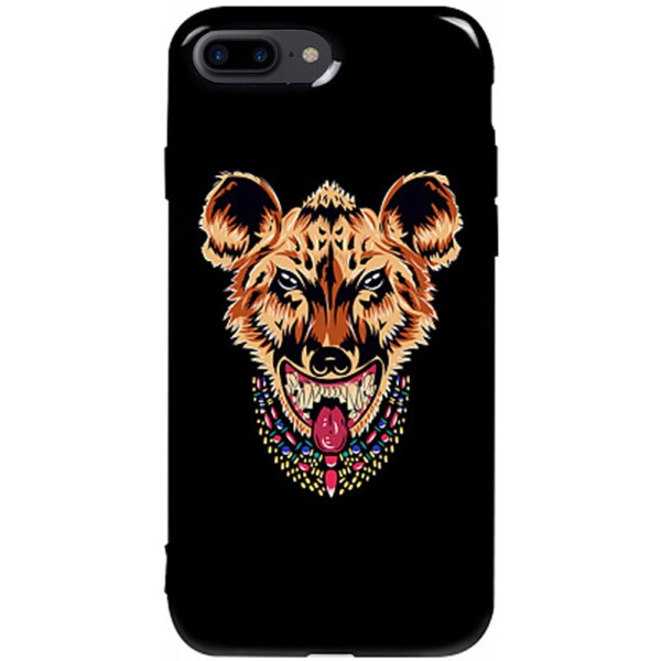 

Чехол-накладка TOTO Pure Tpu 2mm Print Case Apple iPhone 7 Plus/8 Plus #26 Hyena Black