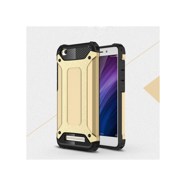 

Бронированный противоударный TPU+PC чехол Immortal для Xiaomi Redmi 4a (Золотой) (58611)