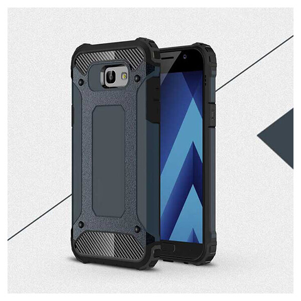 

Бронированный противоударный TPU+PC чехол Immortal для Samsung A520 Galaxy A5 (2017) (Серый / Metal slate) (58559)