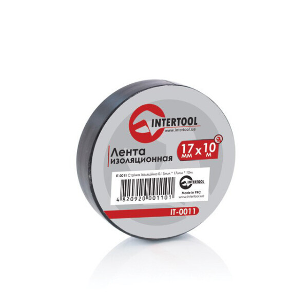 

Лента Изоляционная 0.15Мм*17Мм*10М Черная Intertool It-0011