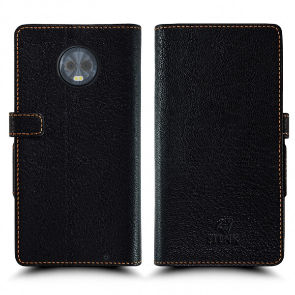 

Чехол книжка Stenk Wallet для Motorola Moto G6 Plus Чёрный (64146)