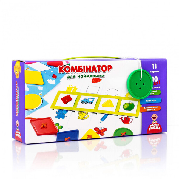 

Игра С Пуговицами "комбинатор" Для Самых Маленьких Vt2905-06 (Укр)