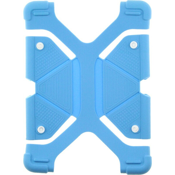 

Чехол-накладка TOTO Tablet universal stand silicone case Universal 9/12" Blue