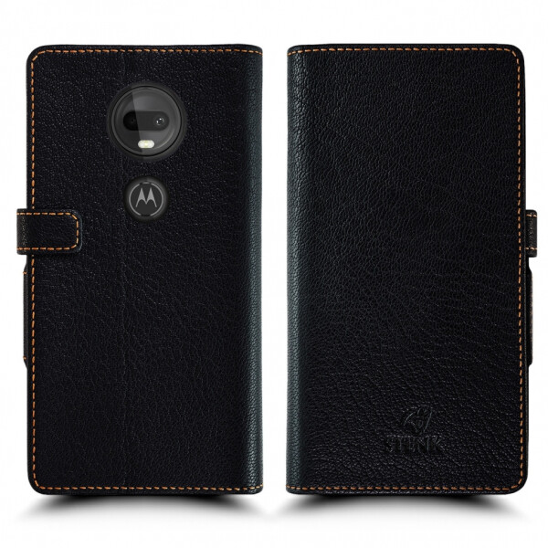 

Чехол книжка Stenk Wallet для Motorola Moto G7 Plus Чёрный (64148)