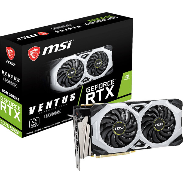

MSI GF RTX 2070 Super 8GB GDDR6 Ventus GP (GeForce RTX 2070 Super Ventus GP)
