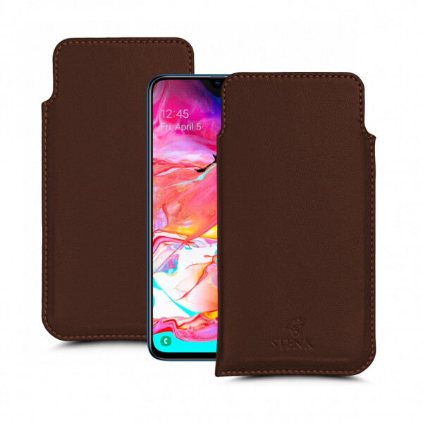 

Футляр Stenk Elegance для Samsung Galaxy A70 Коричневый (63392)