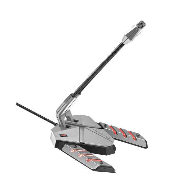 

Микрофон Vertux Streamer-3 LED, USB Grey (streamer-3.grey)