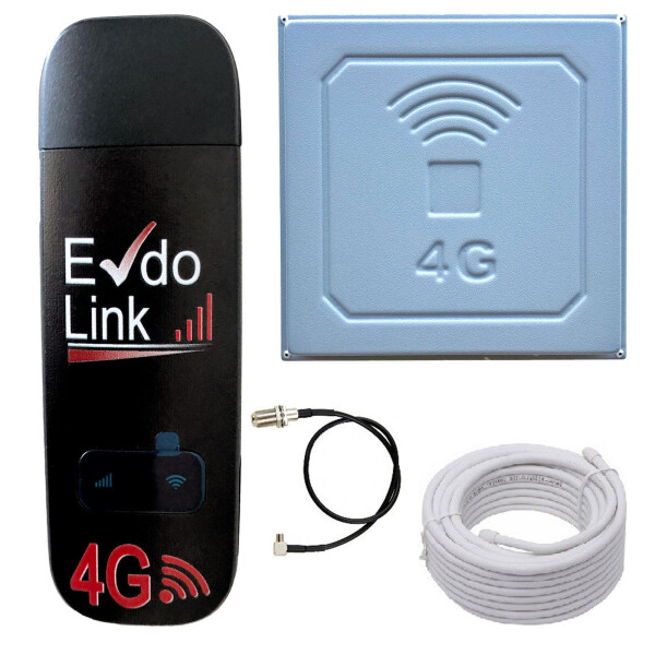 

4G модем Evdo-Link el8377 с 4G антенной 17Дб (Киевстар, Lifecell, Vodafone)