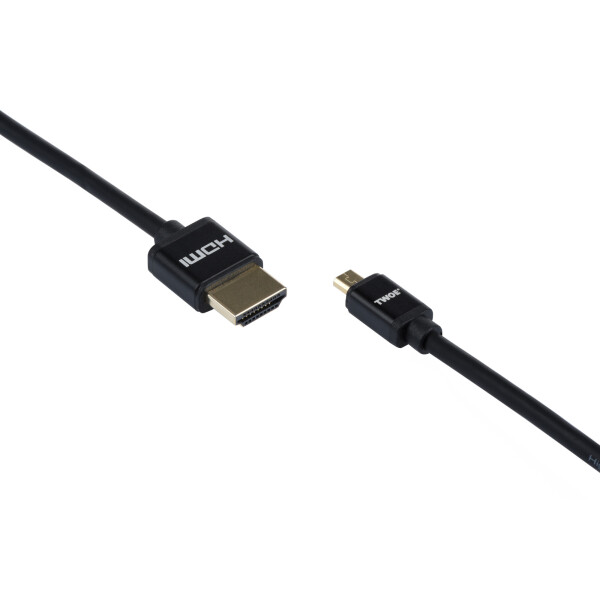

Кабель HDMI-mini HDMI Ultra Slim High Speed Alumium 2EW-1120-2m