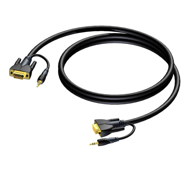 

Кабель VGA+audio-VGA+audio 25 м Procab CLV115/25