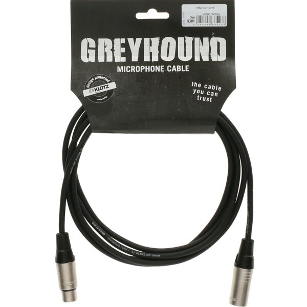 

Микрофонный кабель XLR Female — XLR Male 10 м KLOTZ GRG1FM10.0