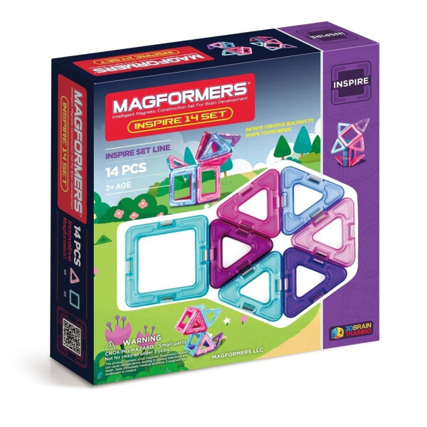 

Магнитный конструктор Magformers Набор Вдохновение 14 деталей (704001)