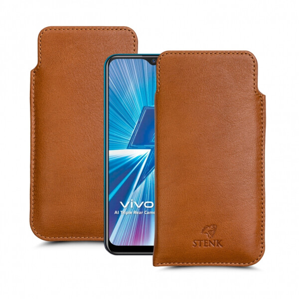 

Футляр Stenk Elegance для Vivo Y17 Camel (63463)