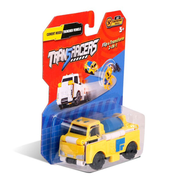 

Машинка трансформер TransRacers 2 в 1 Бетономешалка и Траншеекопатель (6523165)