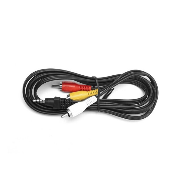 

Кабель Mini-Jack 3,5 длинный — 3хRCA 40 см