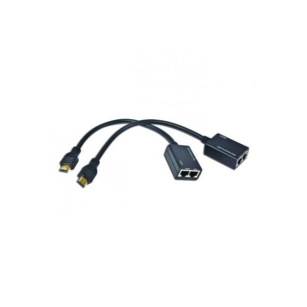 

Пассивный удлинитель HDMI сигнала по витой паре Cablexpert DEX-HDMI-01 до 30м