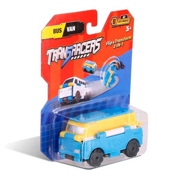 

Машинка трансформер TransRacers 2 в 1 Автобус и Микроавтобус (6523175)