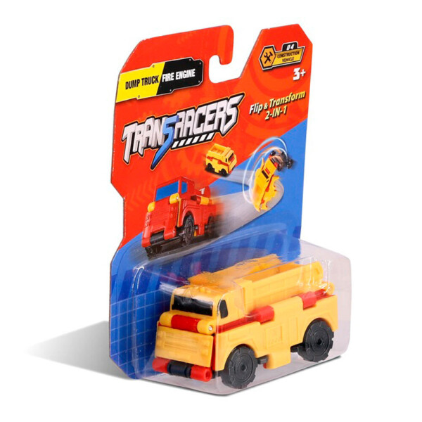 

Машинка трансформер TransRacers 2 в 1 Самосвал и Пожарная машина (6523170)