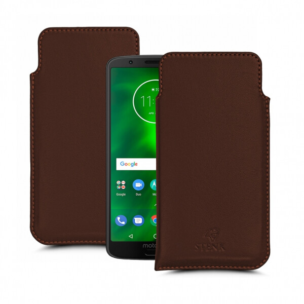 

Футляр Stenk Elegance для Motorola Moto G6 Коричневый (63374)