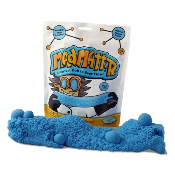 

Нанокинетический песок Waba Fun Mad Mattr синий 283 г (210-600)