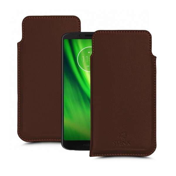 

Футляр Stenk Elegance для Motorola Moto G6 Play Коричневый (63375)