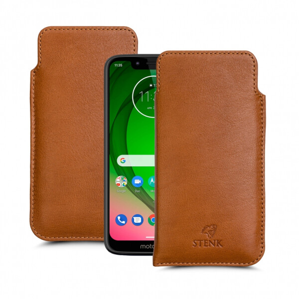 

Футляр Stenk Elegance для Motorola Moto G7 Play Camel (63434)