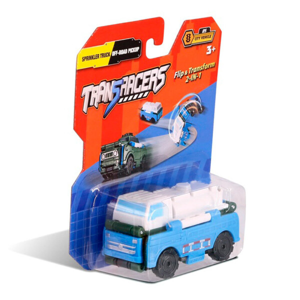 

Машинка трансформер TransRacers 2 в 1 Автоцистерна и Внедорожный пикап (6523177)