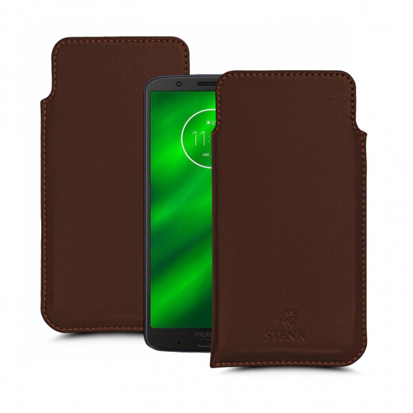 

Футляр Stenk Elegance для Motorola Moto G6 Plus Коричневый (63376)