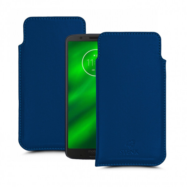 

Футляр Stenk Elegance для Motorola Moto G6 Plus Синий (63318)