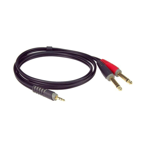 

Коммутационный кабель mini Jack— 2хJack 6 м KLOTZ AY10600