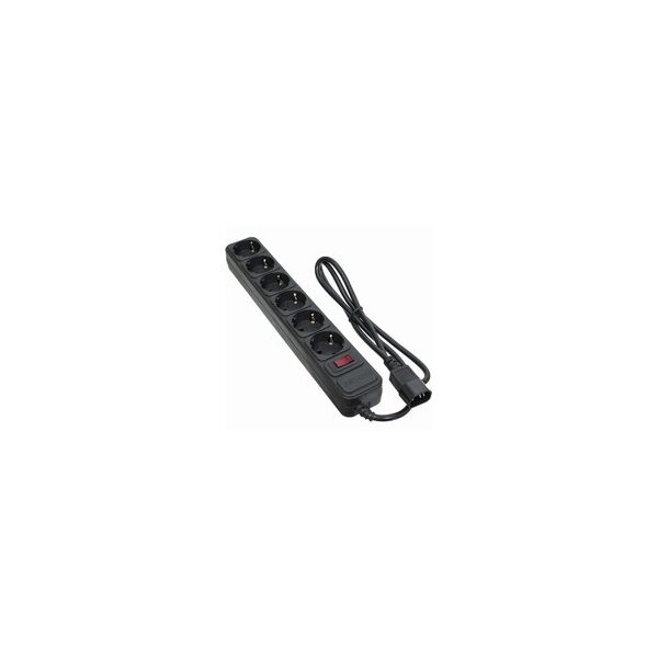 

СЕТЕВОЙ ФИЛЬТР ДЛЯ ИБП 6 РОЗЕТОК BLACK 1 м, 3*1мм2 SP-1063U PATRON