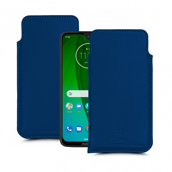 

Футляр Stenk Elegance для Motorola Moto G7 Plus Синий (63320)