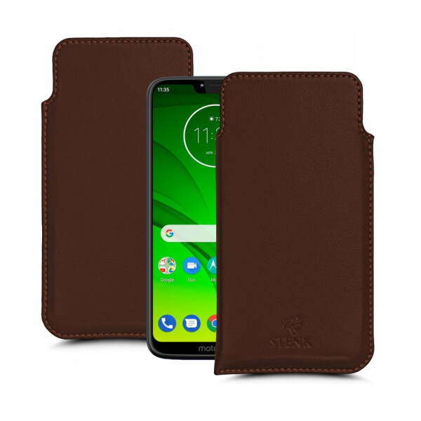 

Футляр Stenk Elegance для Motorola Moto G7 Power Коричневый (63379)