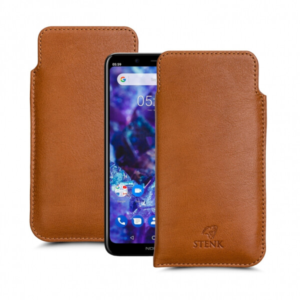 

Футляр Stenk Elegance для Nokia 5.1 Plus Camel (63439)