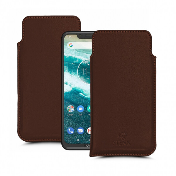 

Футляр Stenk Elegance для Motorola One (XT1941-4) Коричневый (63381)
