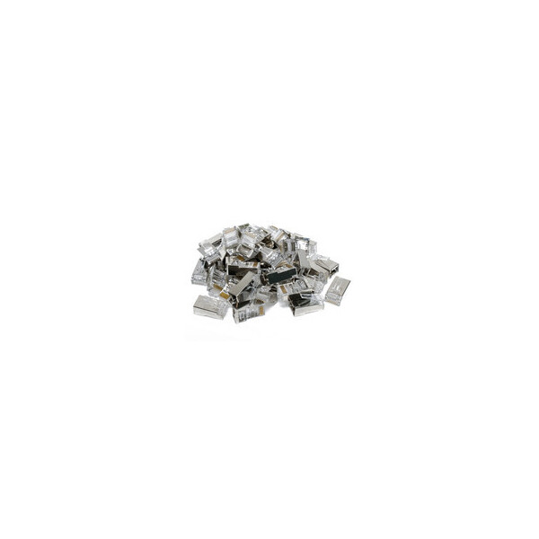 

КОННЕКТОР FTP Cat.5e RJ 45/8P8C ЭКРАНИРОВАННЫЙ 40 шт RJ-45-8P8C-40-Э PATRON