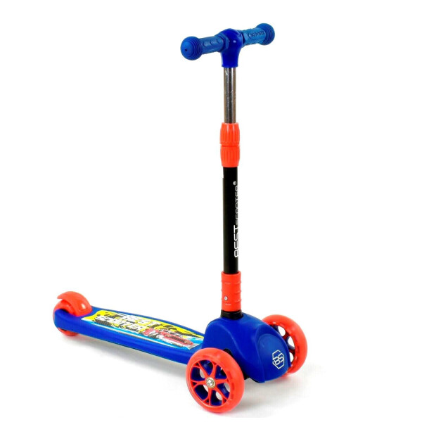 

Самокат Best Scooter Гоночная машина Складная Ручка Синий 6900066320507